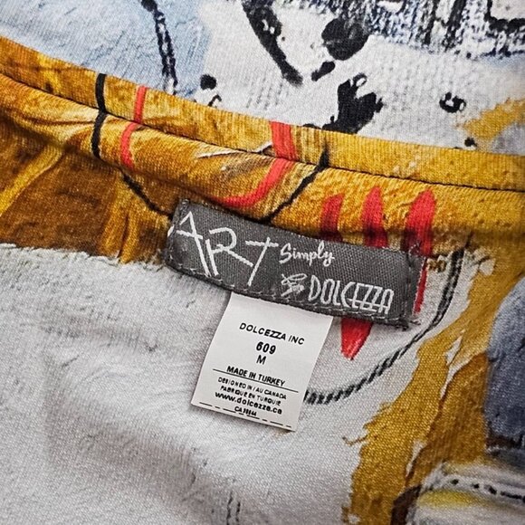 Simply Art by Dolcezza Good Enough Blazer Jacket Size M Art To Wear Stretch - Picture 7 of 8